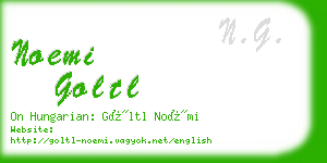 noemi goltl business card